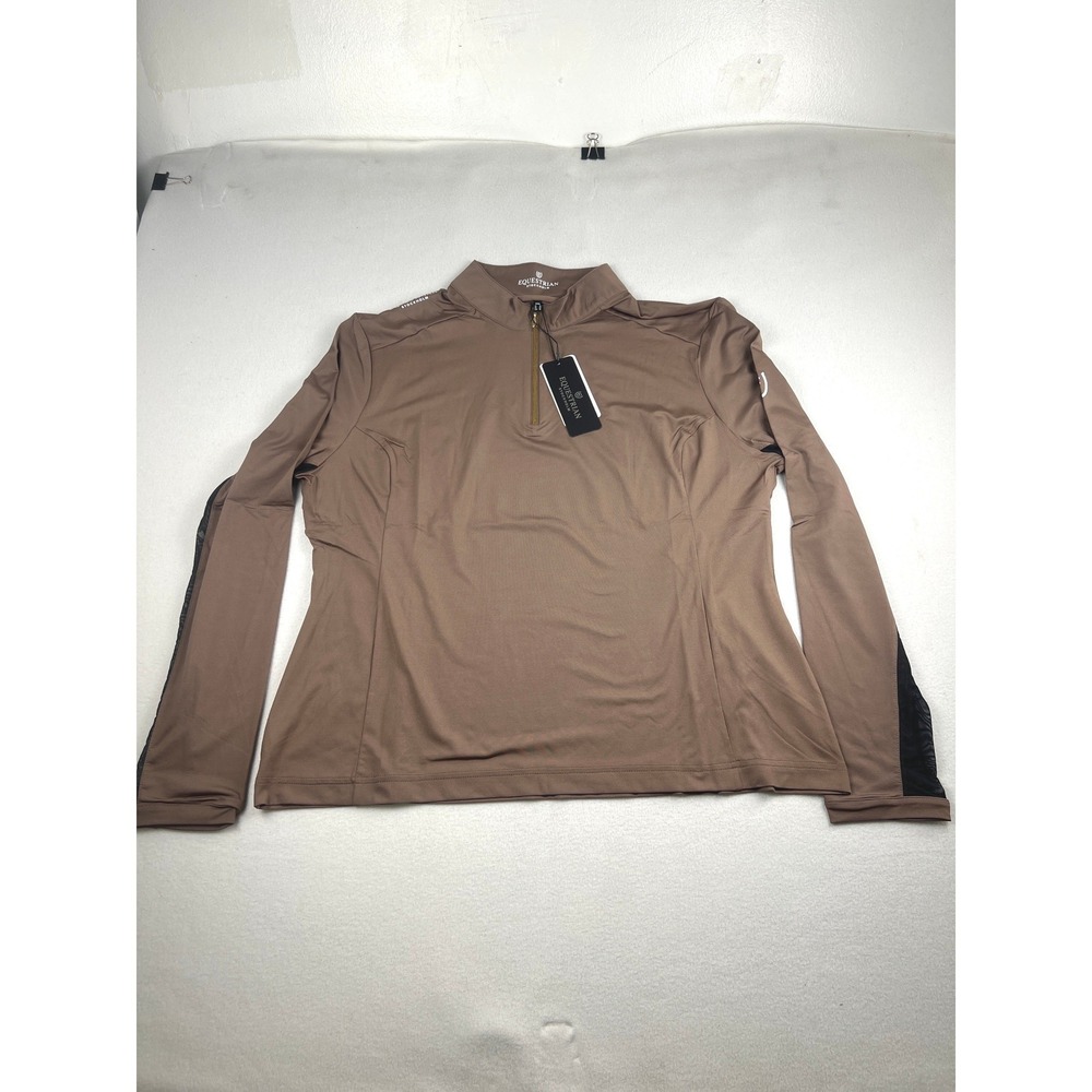 Equestrian Stockholm Air Breeze Sunshirt Champagne‎ Beige XXL 1404 NWT
